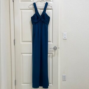 Chic Teal Evening Gown